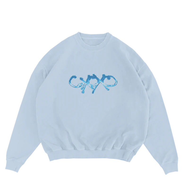 Camila Cabello - C,XOXO ICE BLUE CREWNECK