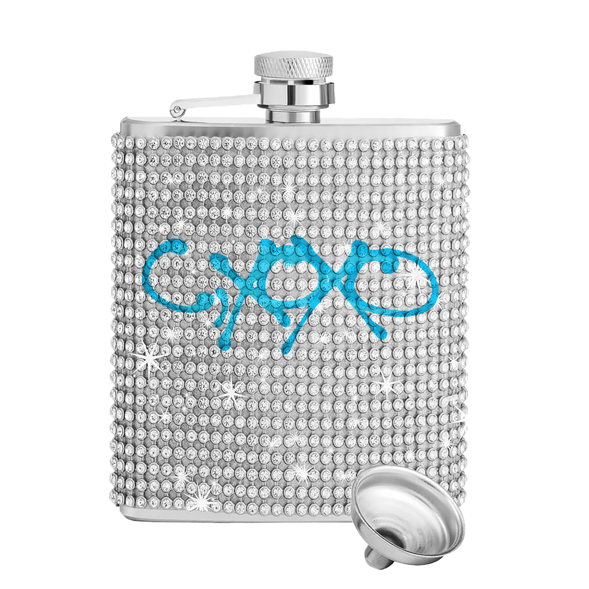 Camila Cabello - C,XOXO RHINESTONE FLASK