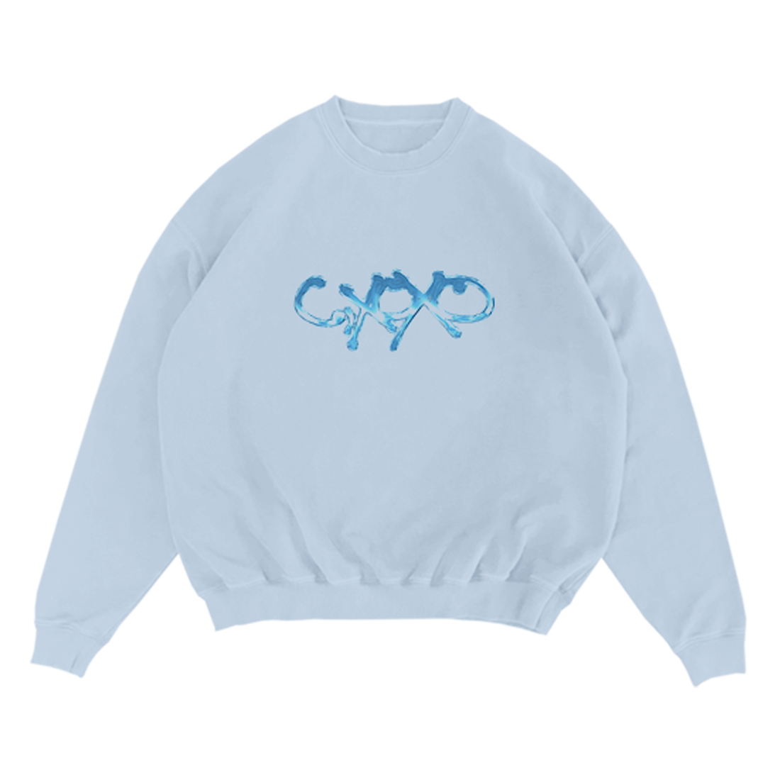 Camila Cabello - C,XOXO ICE BLUE CREWNECK