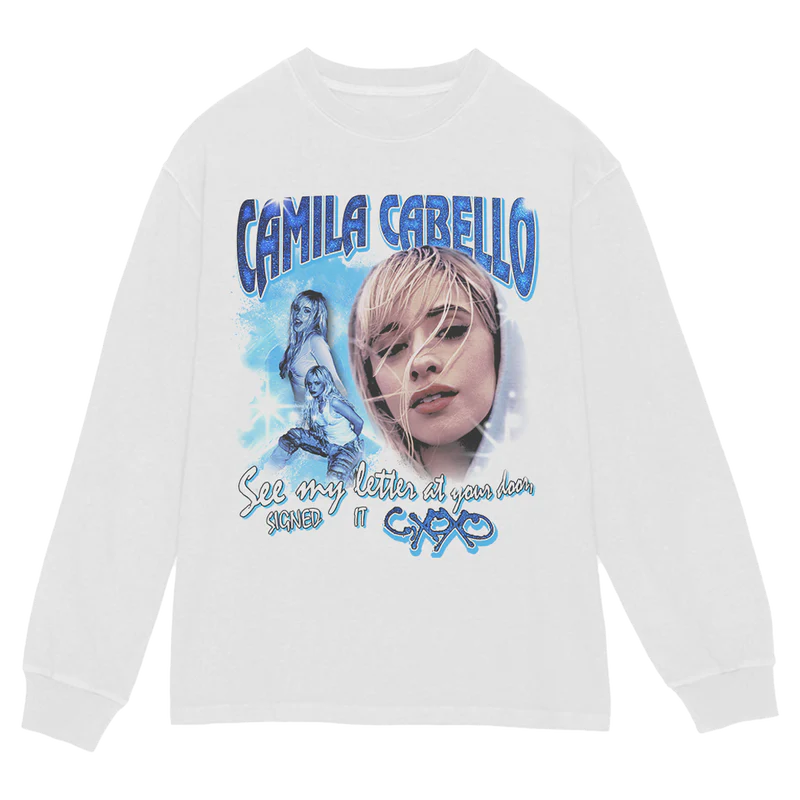 Camila Cabello - Signed It C,XOXO Long Sleeve